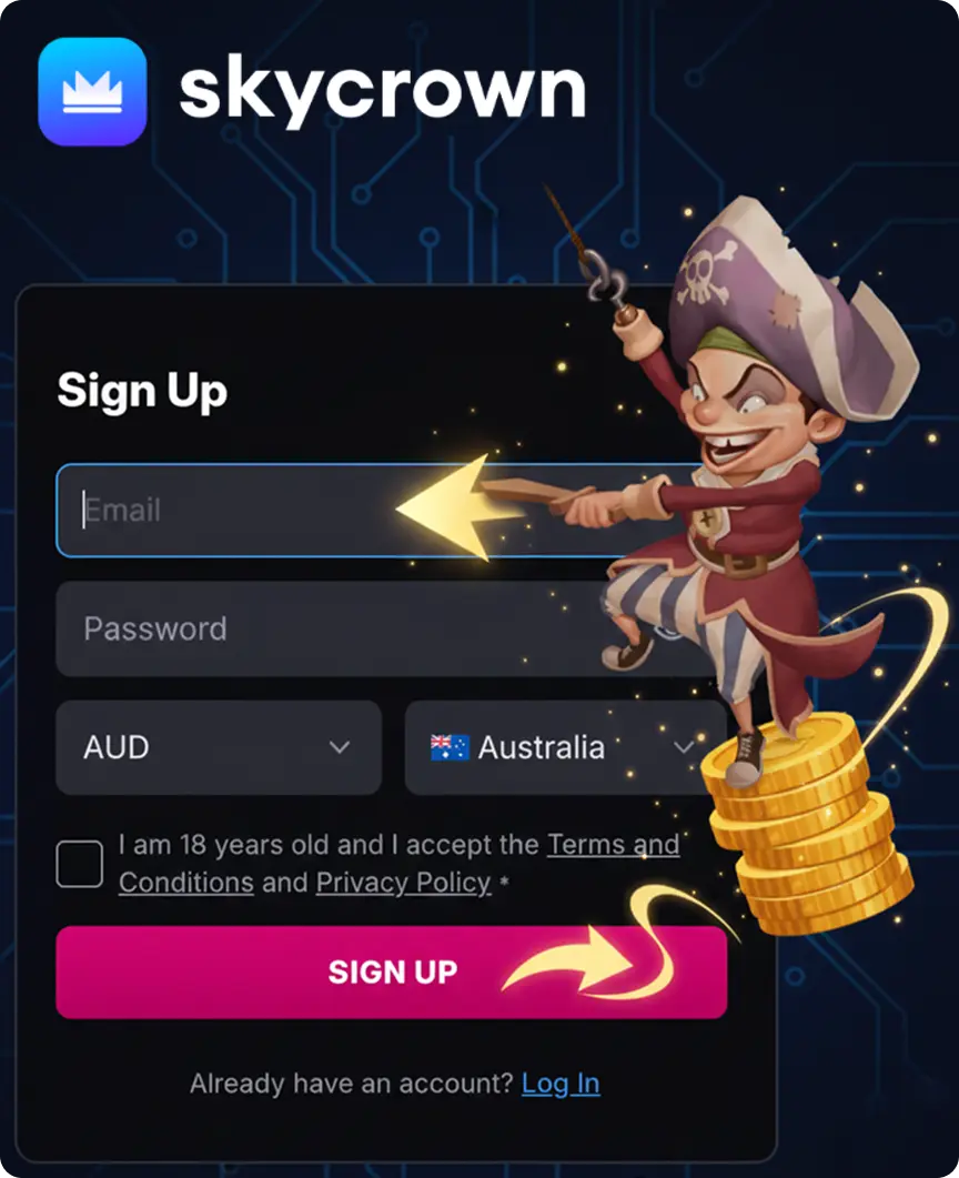 sky crown procedure of registration