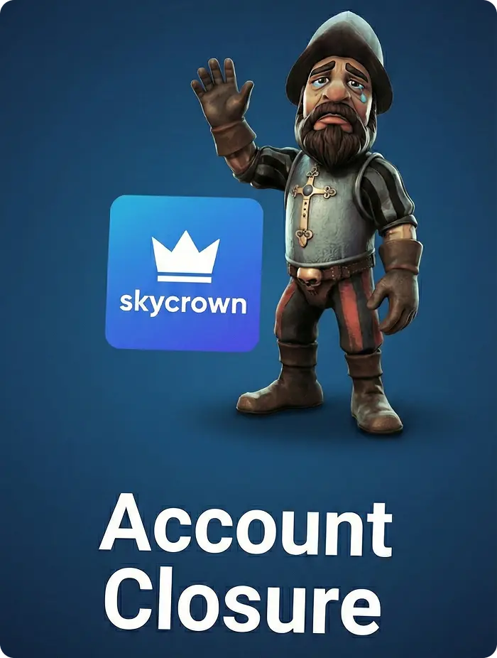 how to delete your account after sky crown casino login