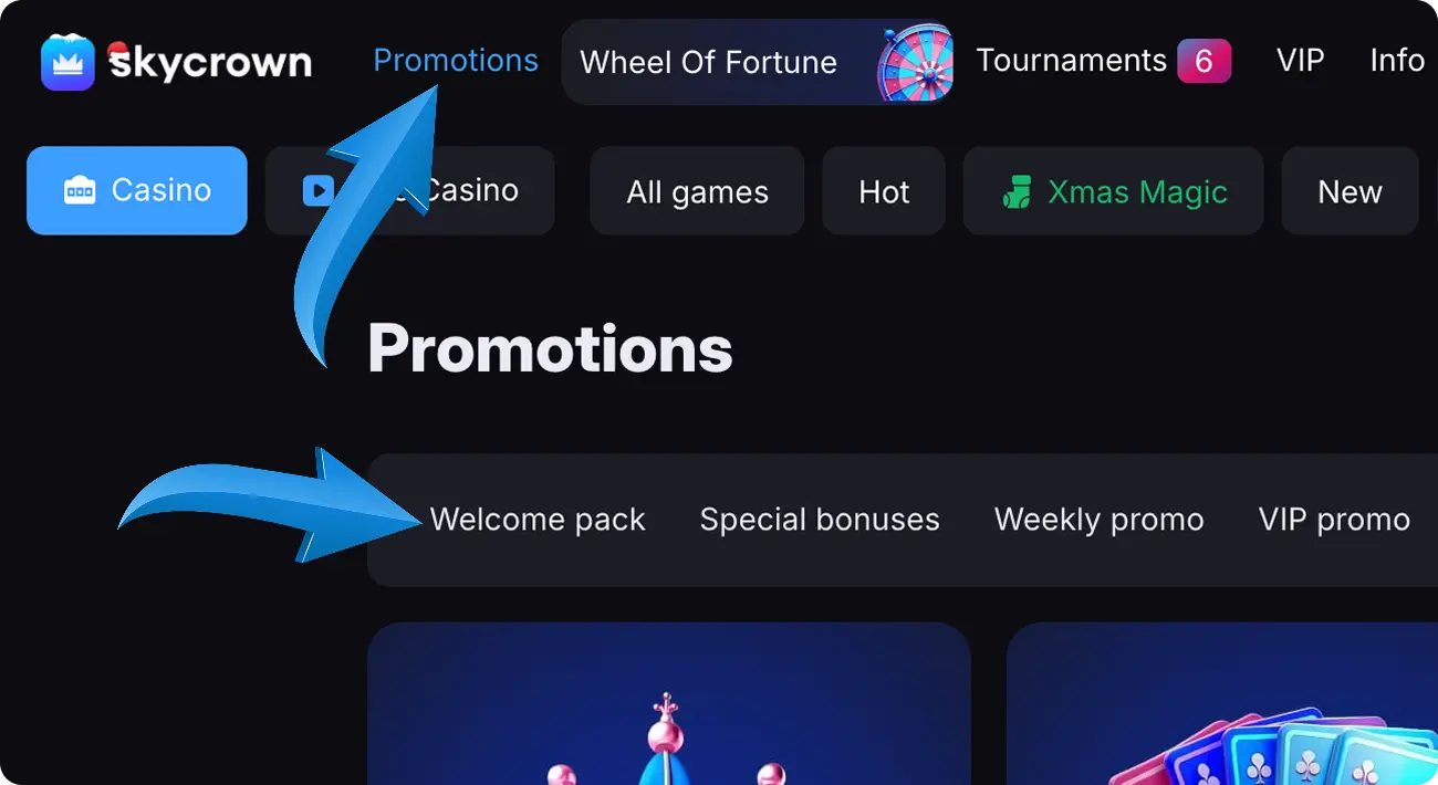 skycrown casino australia - how to claim bonus